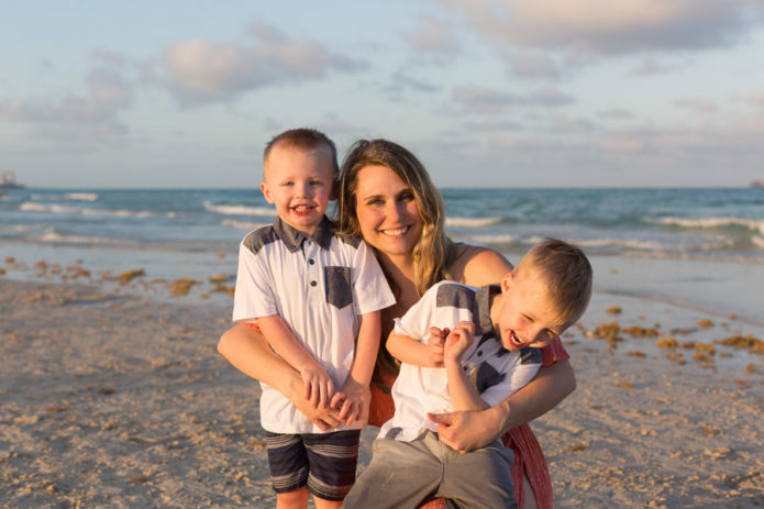 Sunset Family Photography Session Miami Beach