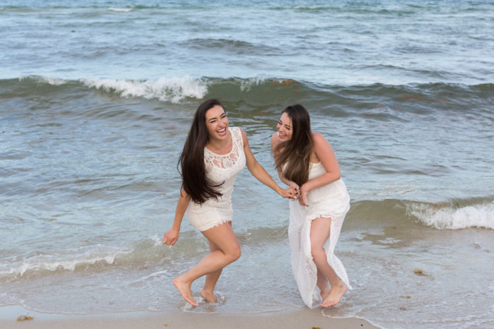 Sisters Photo Shoot Fontainebleau Miami Beach