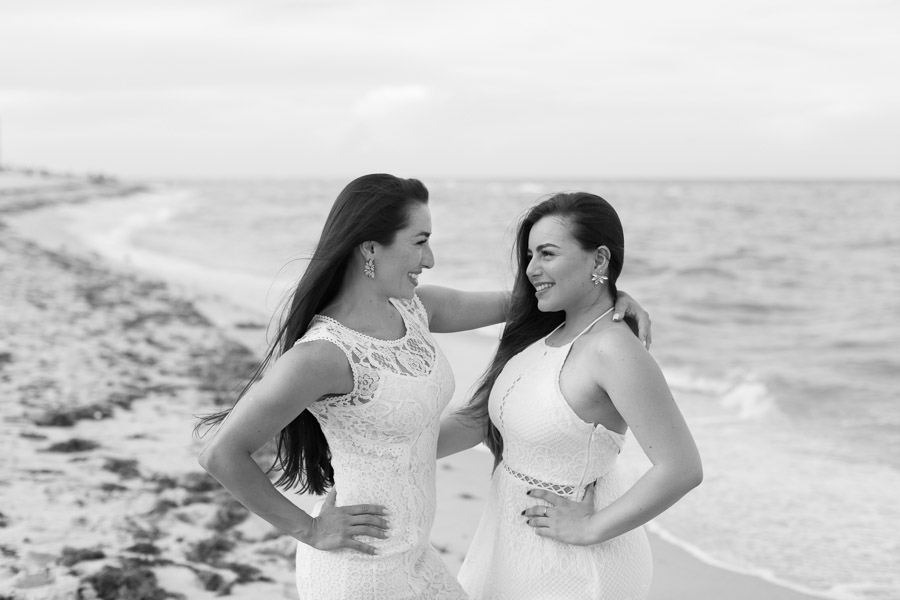Sisters Photo Shoot Fontainebleau Miami Beach