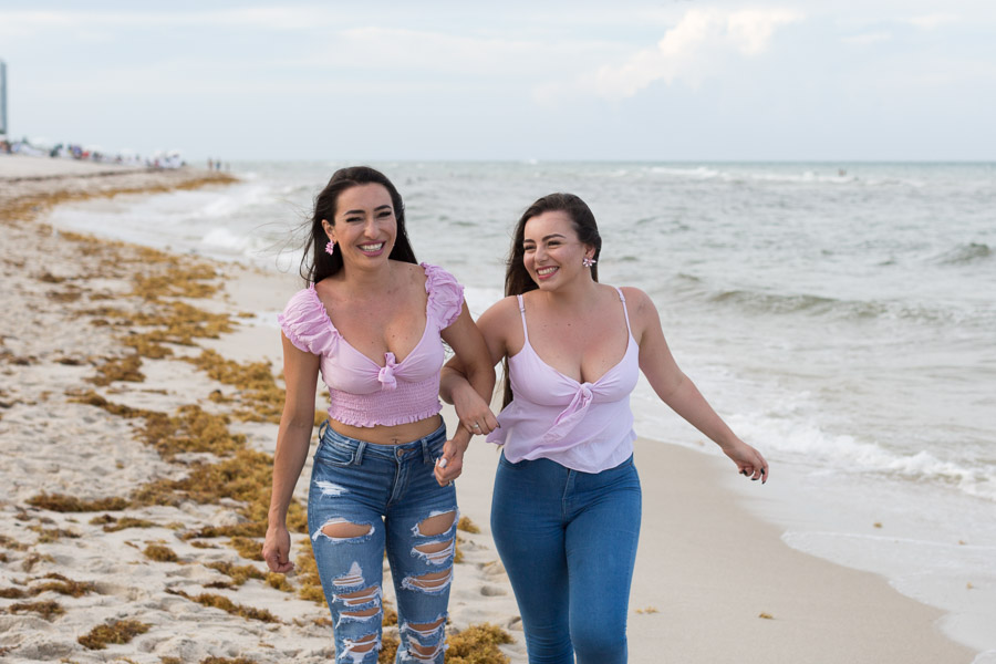 Sisters Photo Shoot Fontainebleau Miami Beach