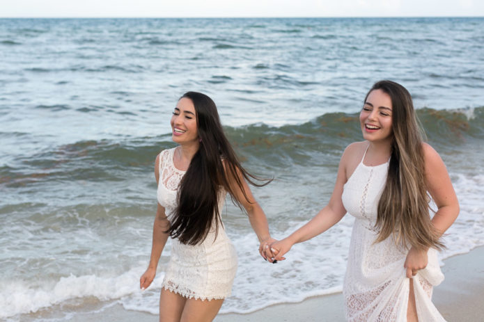 Sisters Photo Shoot Fontainebleau Miami Beach