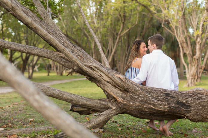 Cape Florida Lighthouse Surprise Proposal Photography