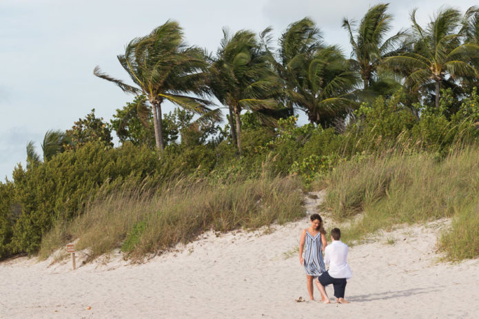 Cape Florida Lighthouse Surprise Proposal Photography