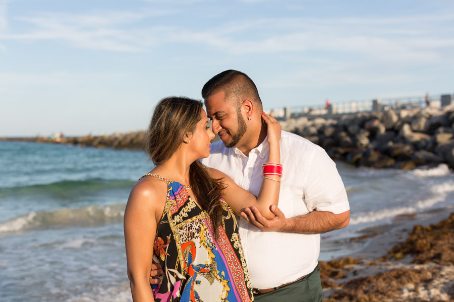South Beach Couple Photography Session