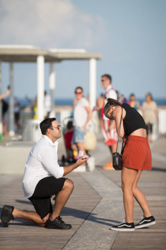 South Pointe Park Pier Proposal Photography