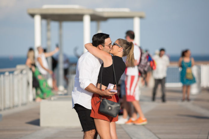 South Pointe Park Pier Proposal Photography