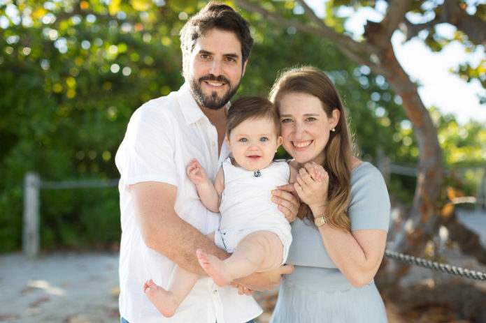 Surfside Family Photographer Sunrise Beach Session