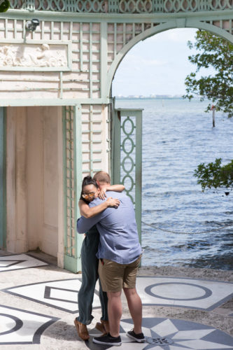 Vizcaya Proposal Engagement Photography Session