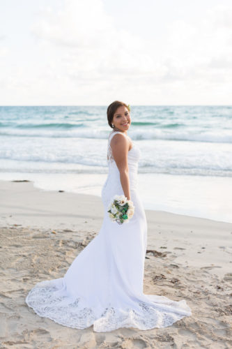 Family Wedding Portraits on the Beach in Miami