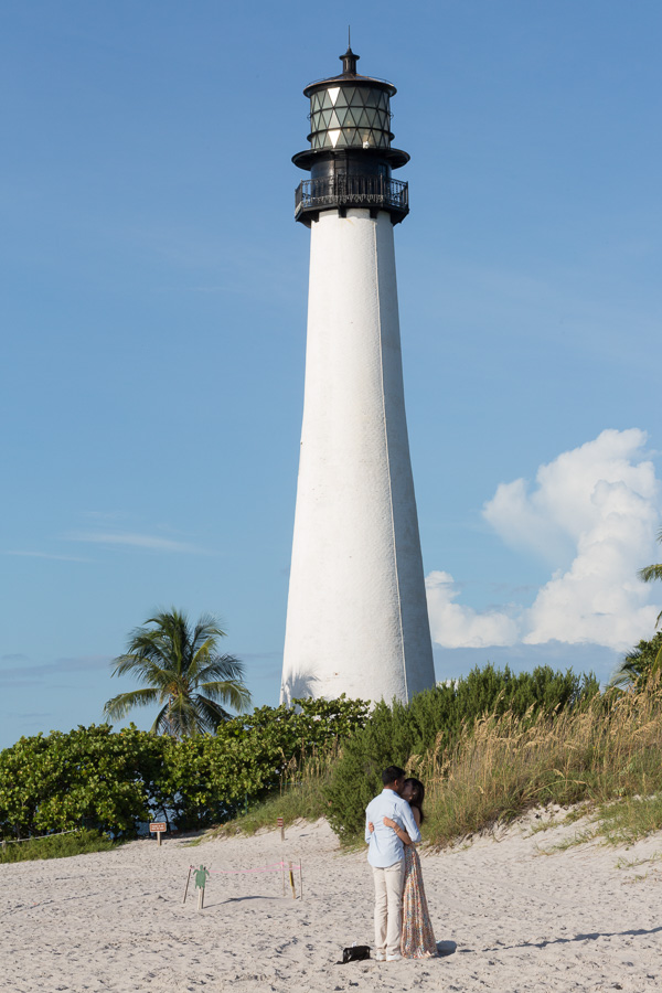 Cape Florida Lighthouse Key Biscayne Proposal Photographer