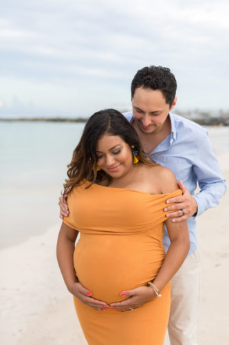 South Beach Maternity Photographer Sunset Session