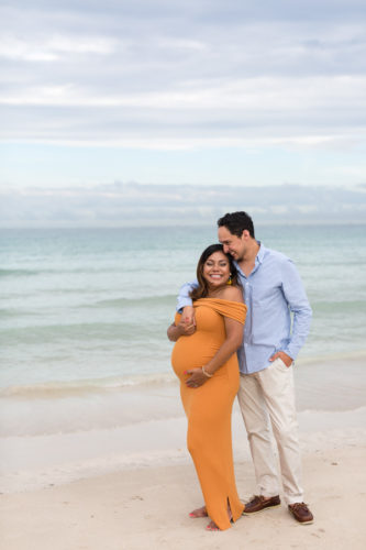 South Beach Maternity Photographer Sunset Session