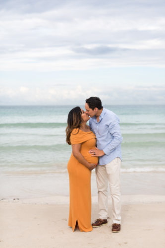 South Beach Maternity Photographer Sunset Session