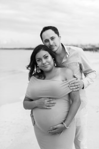 South Beach Maternity Photographer Sunset Session