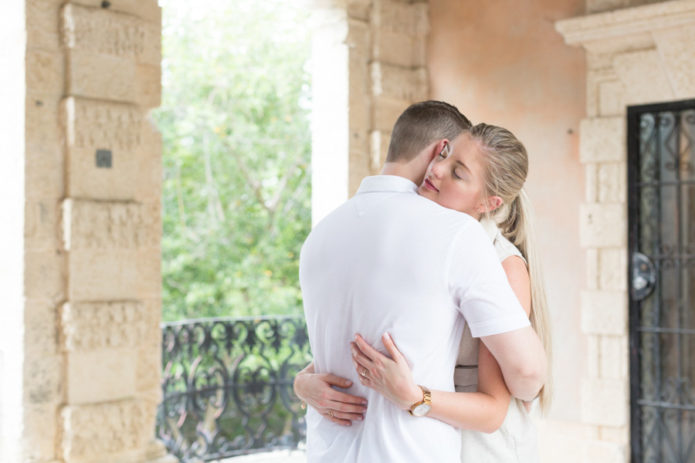 Vizcaya Museum Surprise Proposal Engagement Photographer