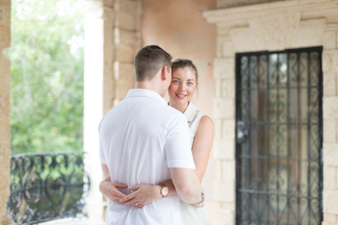 Vizcaya Museum Surprise Proposal Engagement Photographer