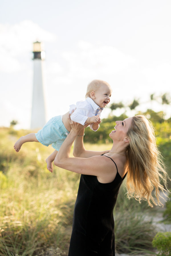 Cape Florida Lighthouse Key Biscayne Family Photographer