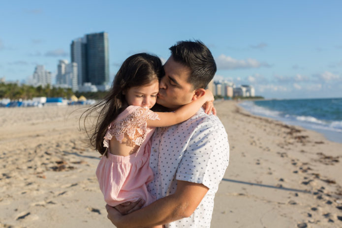 Royal Palm South Beach Hotel Family Sunrise Beach Session