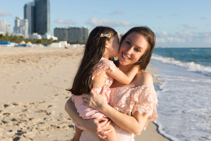 Royal Palm South Beach Hotel Family Sunrise Beach Session