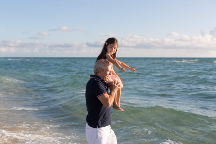 Royal Palm South Beach Hotel Family Sunrise Beach Session