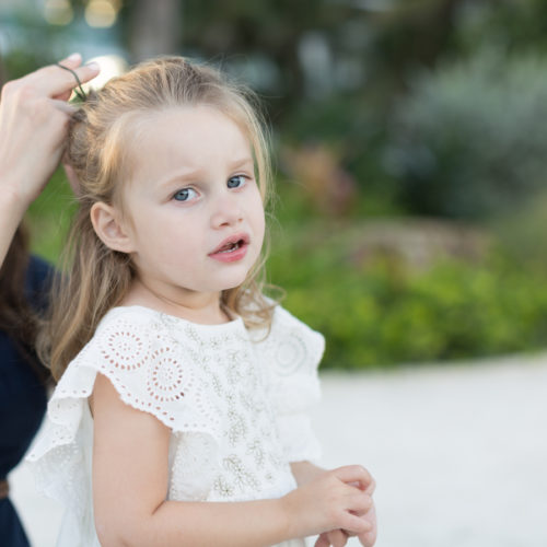 surfside family beach photography sunset session