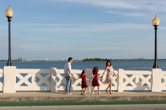 Venetian Causeway Park Miami Beach Family Photographer