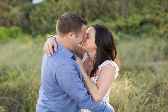 couple intimate engagement