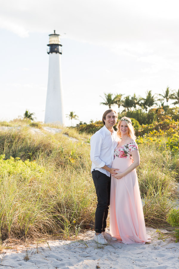 Key Biscayne Lighthouse Maternity Photographer