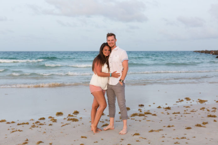 South Beach Surprise Proposal Photographer