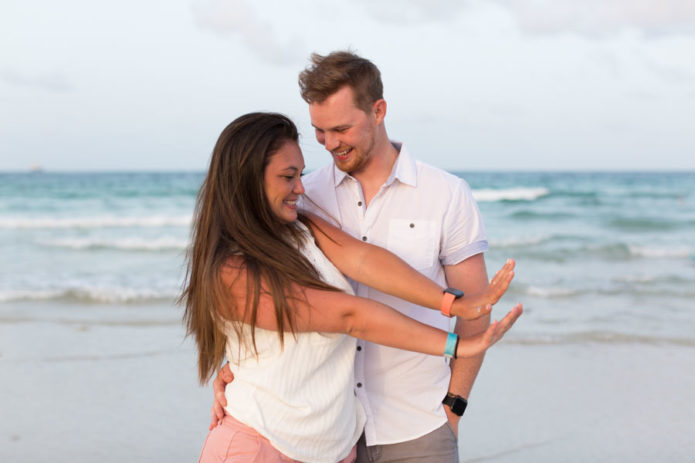 South Beach Surprise Proposal Photographer