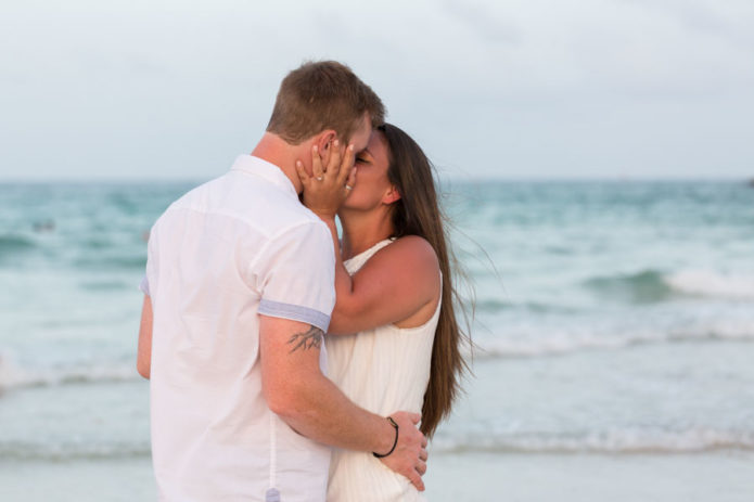 South Beach Surprise Proposal Photographer