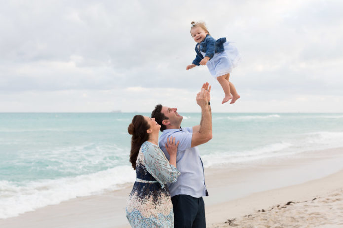 family photo miami beach