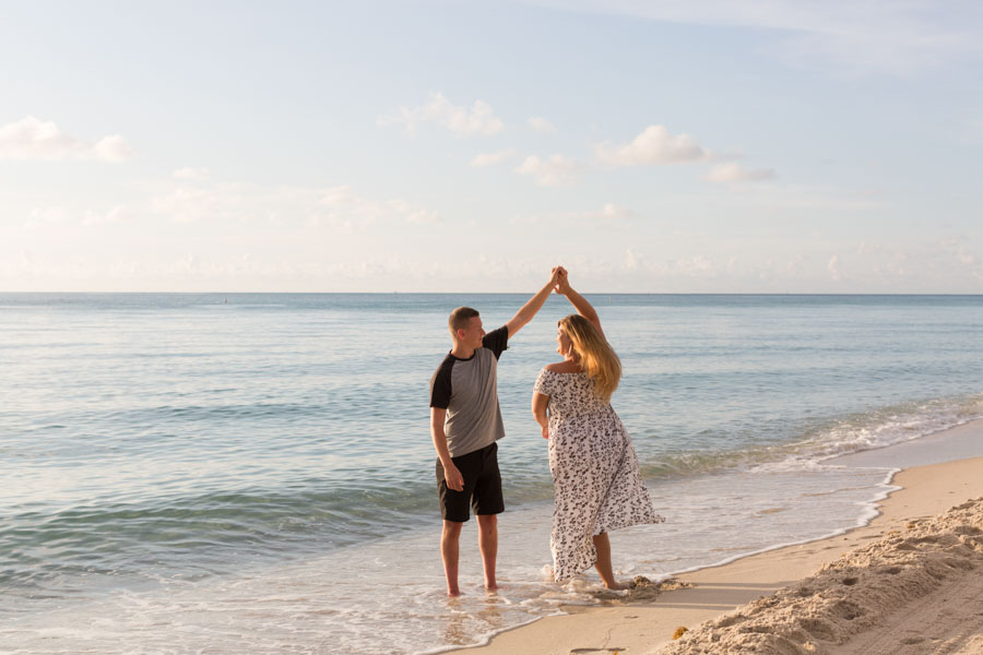 Miami Honeymoon Photographer Sunrise Beach Session