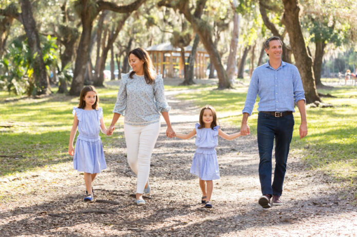 matheson hammock family photo shoot