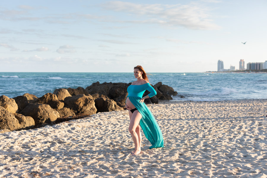 The Palms Hotel Maternity Photo Shoot Miami Beach