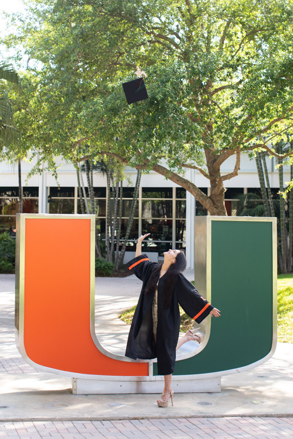 College Graduation Photographer at the University of Miami