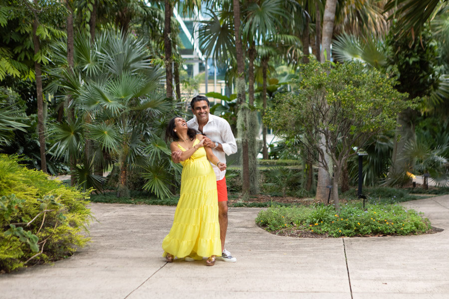 Miami Beach Botanical Garden Family Photography