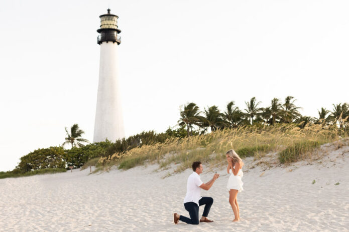 cape florida lighthouse proposal photography