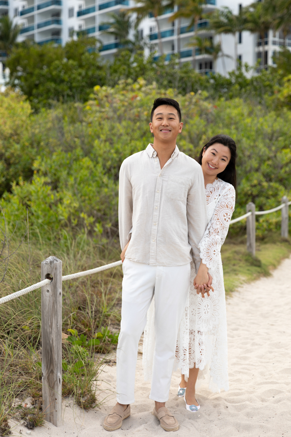 couple on beach