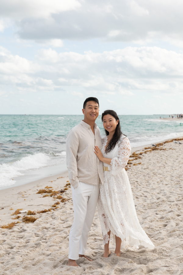 couple on beach