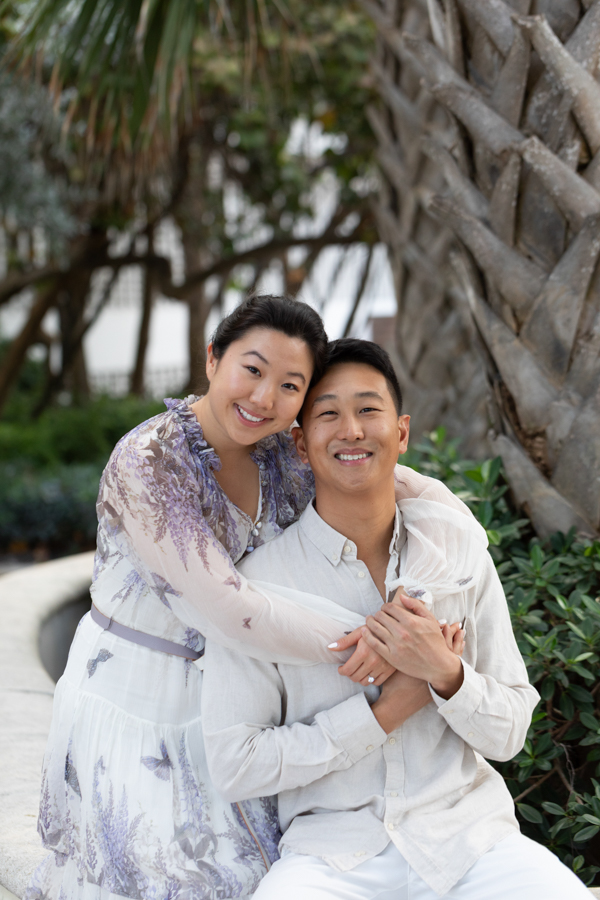 engagement photo session at 1 hotel south beach