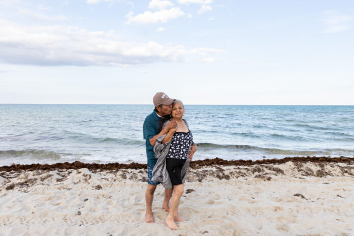 Couple at the Miami Beach Wyndham Hotel