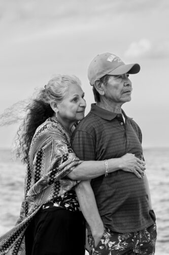 Couple at the Miami Beach Wyndham Hotel