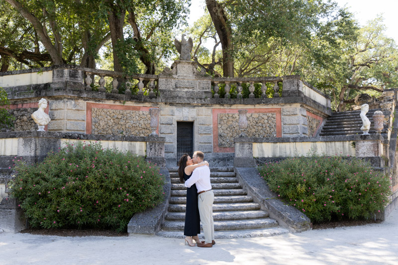 Vizcaya Surprise Proposal Photography