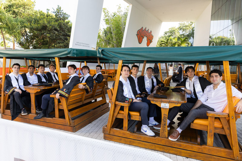 University of Miami Graduate Group Photographer