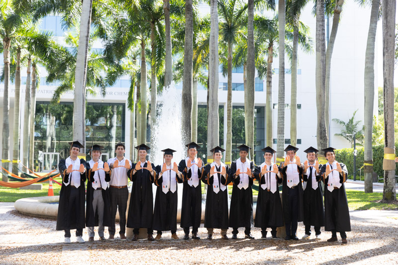 University of Miami Graduate Group Photographer