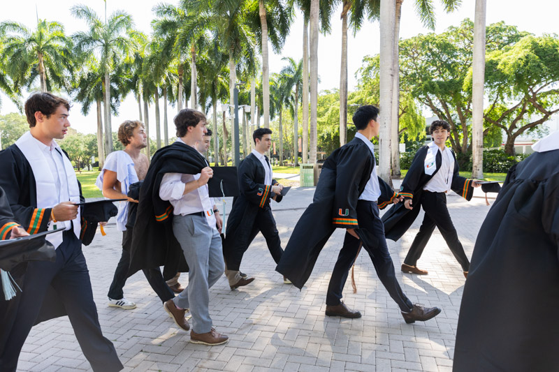 University of Miami Graduate Group Photographer