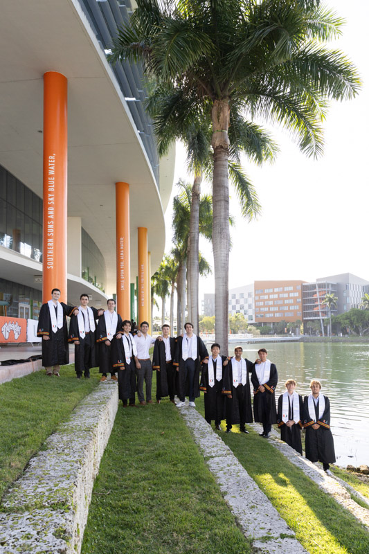 University of Miami Graduate Group Photographer
