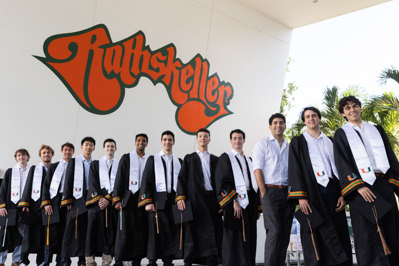 University of Miami Graduate Group Photographer