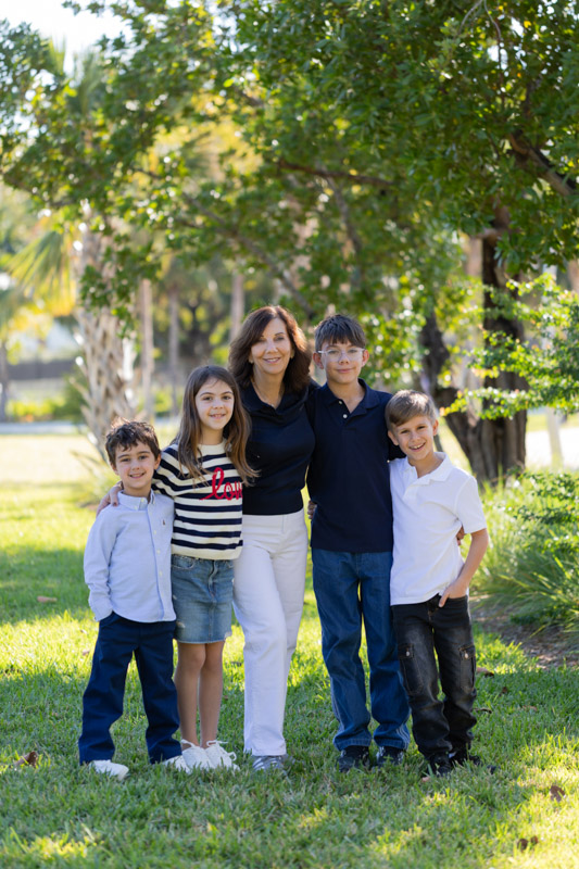 miami beach extended family photography session